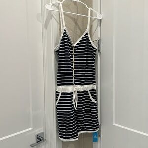 Cupshe Navy Blue Romper NEW